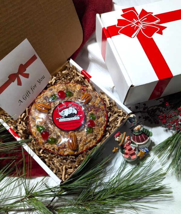 Three Pound Gourmet Nut Cake in Gift Box