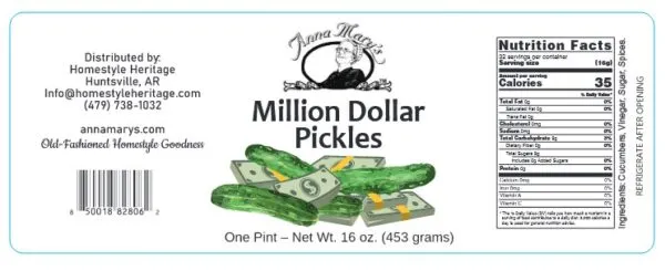 Million Dollar Pickles