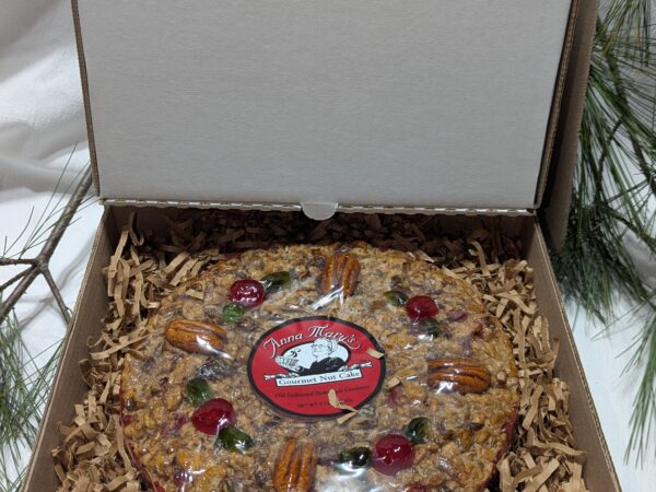 PXL_20251123_002704221 Five Pound Gourmet Nut Cake in Gift Box