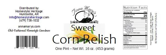 sweet corn relish sweet corn relish