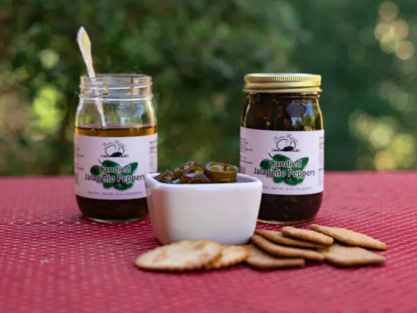 Candied Jalapeno Peppers